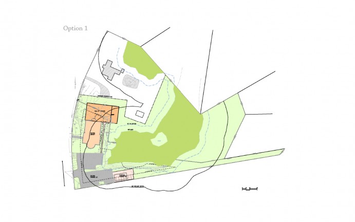 Site Plan Option 1 Site Plan Option 1