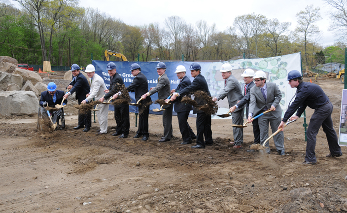 Hillside Residence Hall Breaks Ground Hillside Residence Hall Breaks Ground