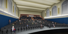 Hope High School Auditorium rendering