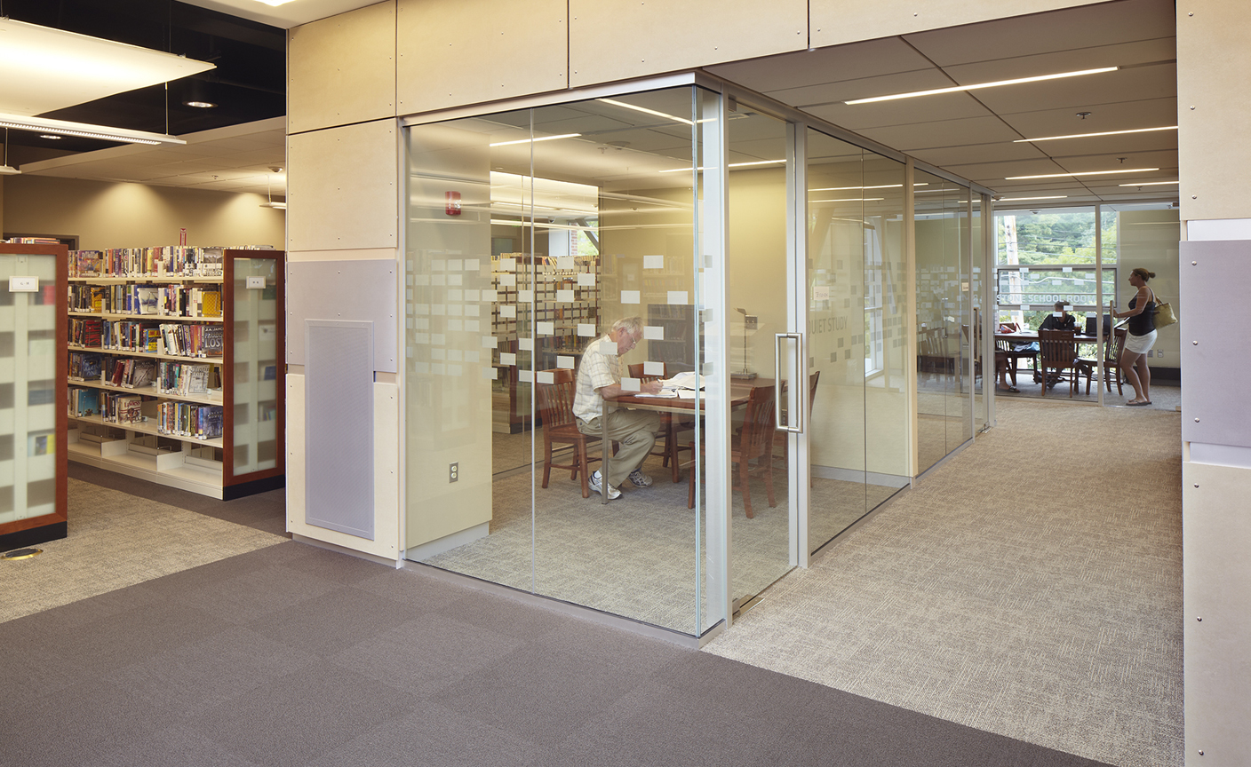 Walpole Public Library « LLB Architects Lerner Ladds Bartels